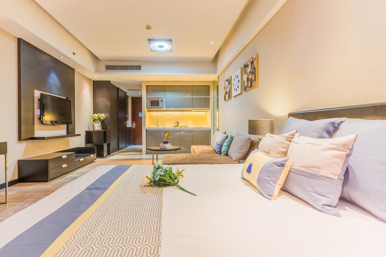 Binjiang Starlight Public Pavilion Hotel Apartment หางโจว ภายนอก รูปภาพ
