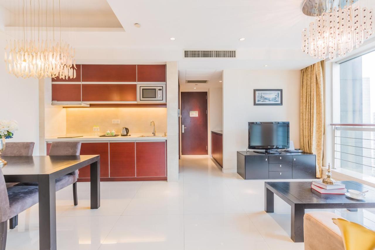Binjiang Starlight Public Pavilion Hotel Apartment หางโจว ภายนอก รูปภาพ