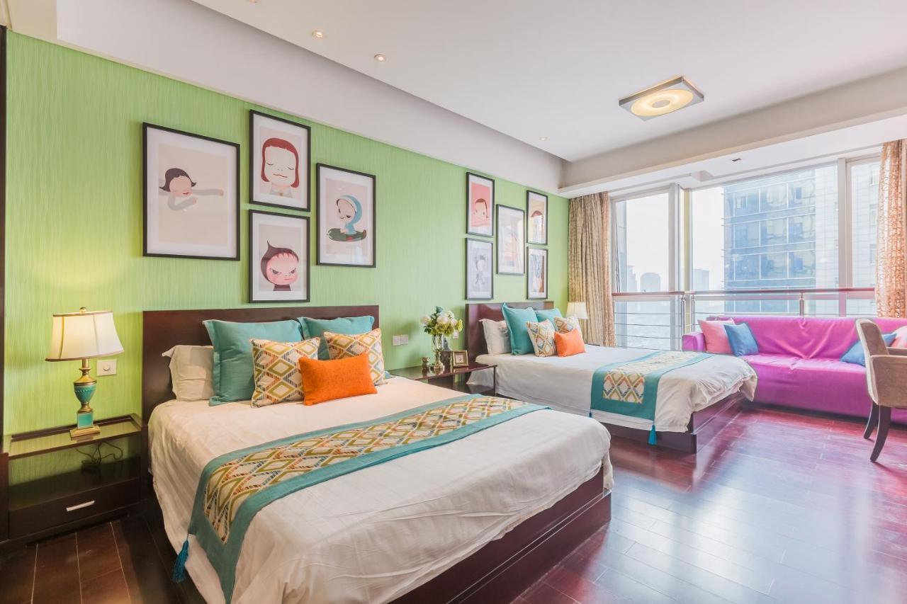 Binjiang Starlight Public Pavilion Hotel Apartment หางโจว ภายนอก รูปภาพ
